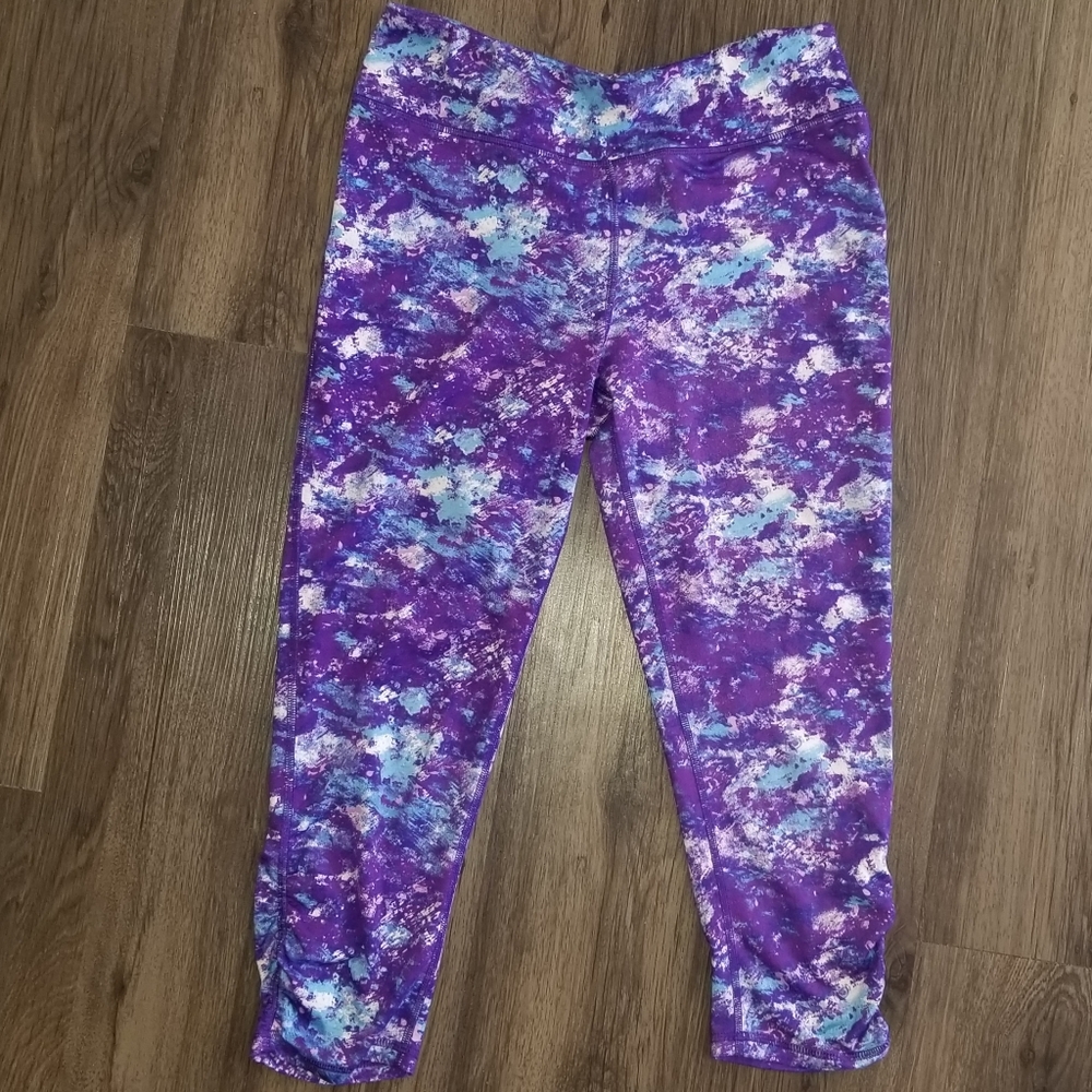 Purple & Blue Leggings